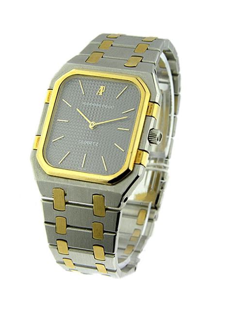 Audemars Piguet Royal Oak Rectangular Steel Grey Dial Quartz 